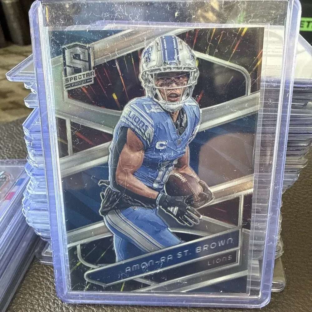 2024 Panini Spectra - Amon-Ra St. Brown #39 Hyper Prizm /75🔥🔥